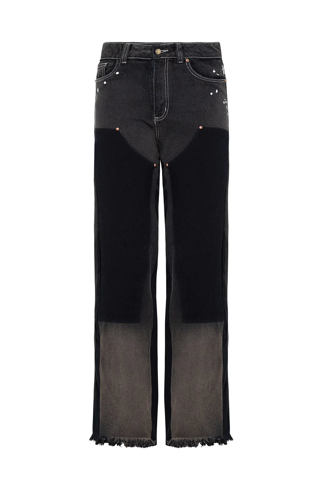 SINNERS LES MAÇONS FLARED JEANS NEGRO PANTS