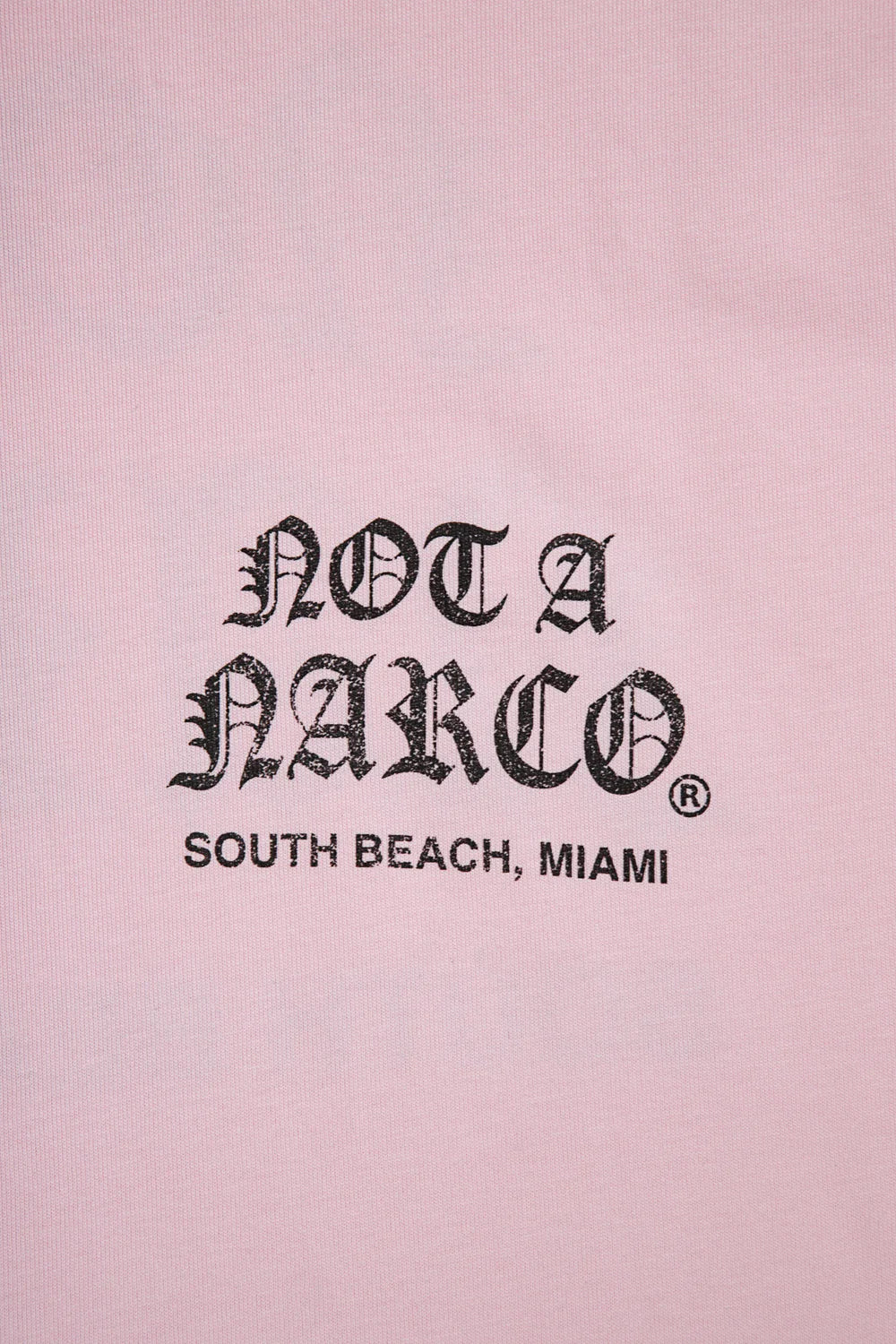 Sinners not a narco™ miami souvenir t-shirt