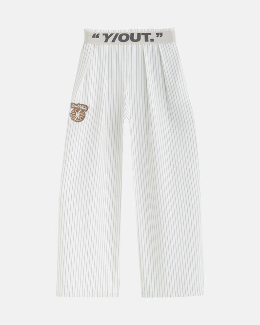 Y/Out white truffle pant