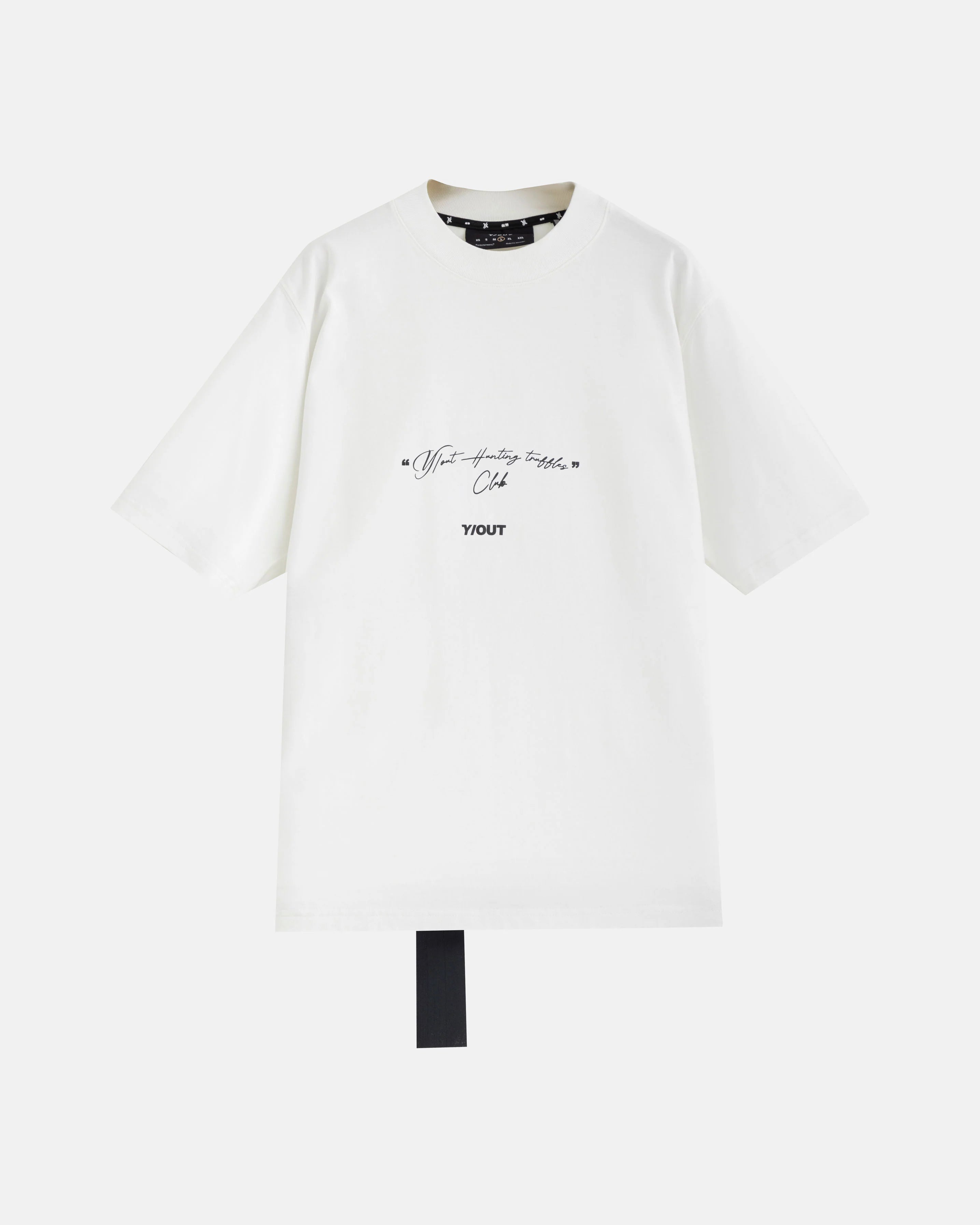 Y/Out dog t-shirt