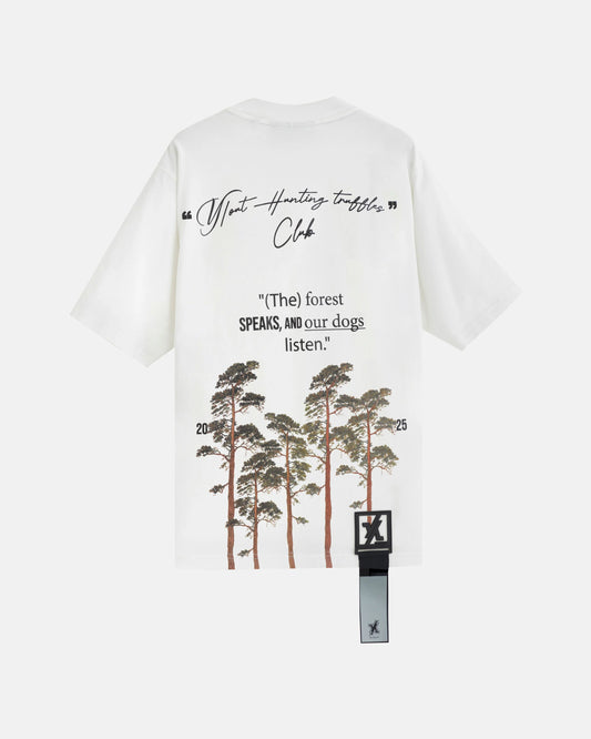Y/Out dog t-shirt