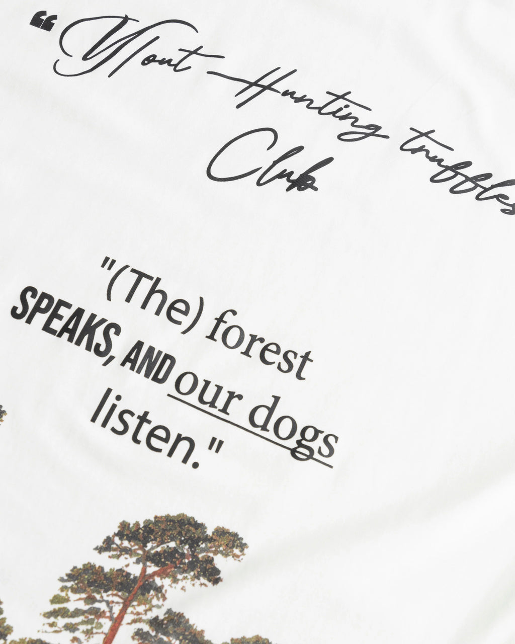 Y/Out dog t-shirt