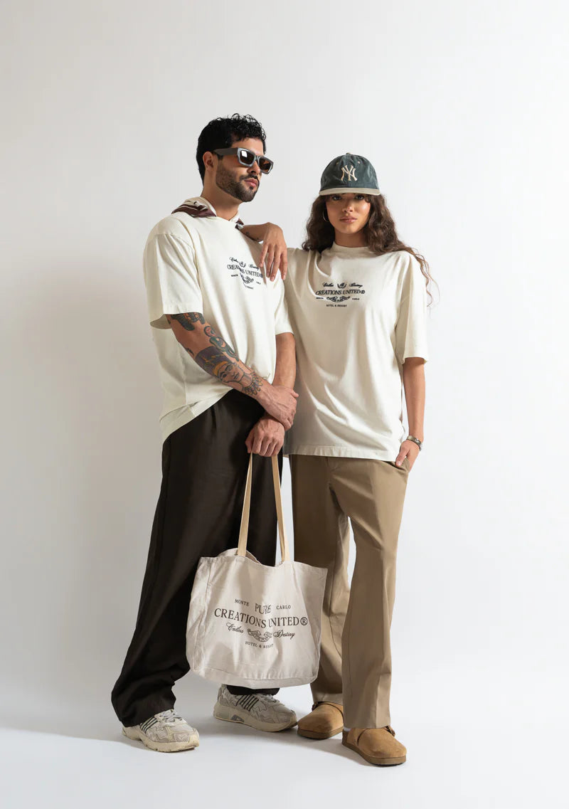 Pure Monclair cream t-shirt PUR19774