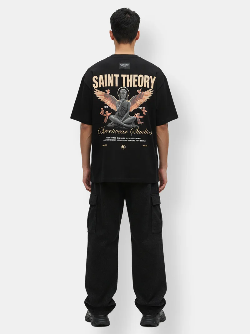 Saint Theory Camiseta evangelium secret verse requiem black