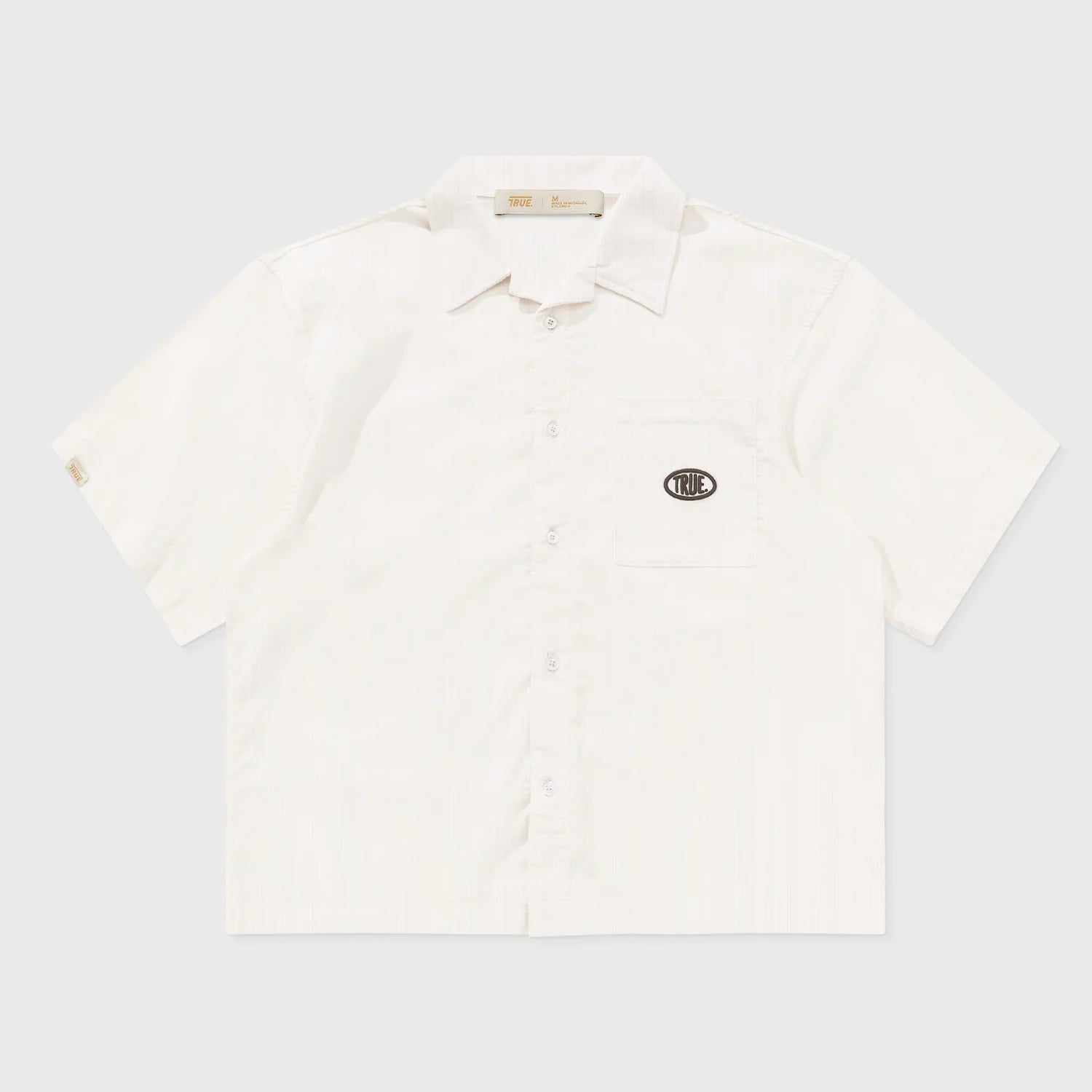 True midnight corduroy shirt - cream