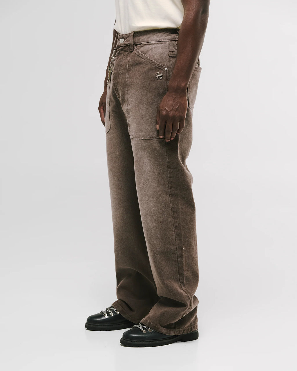 Monoic Pocket Straight Pants – Café Desgastado