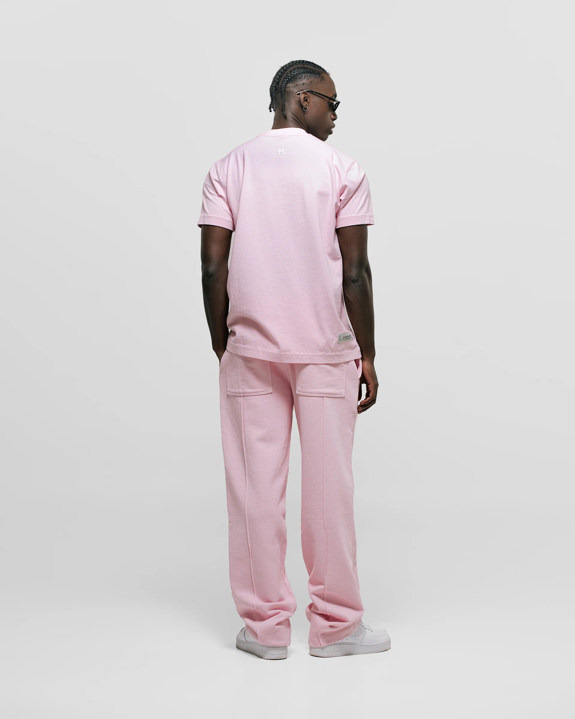 Monoic Camiseta Regular Fit Básica V3 - Rosado Pastel