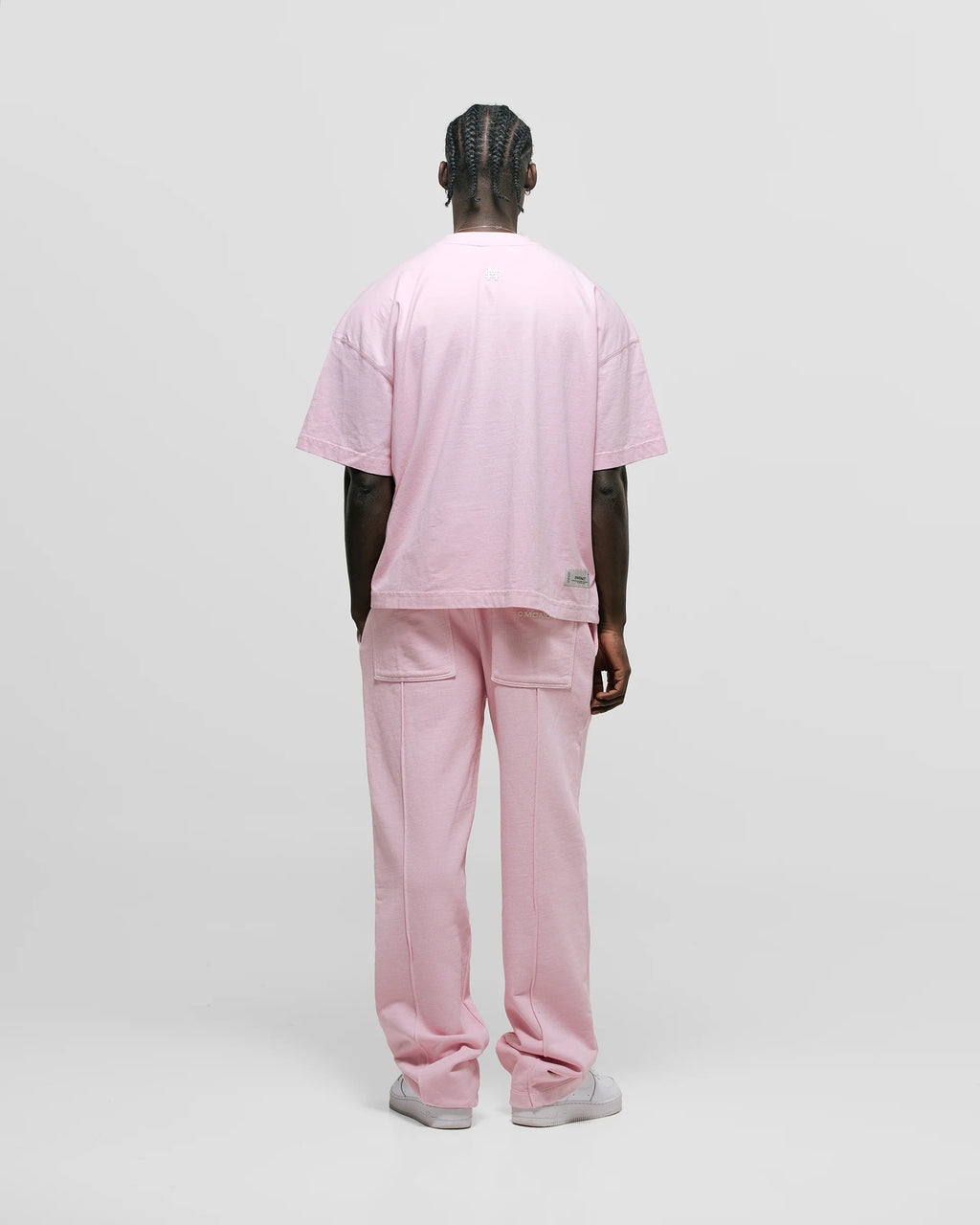 Monoic Camiseta Boxy Fit Básica V3 - Rosado Pastel