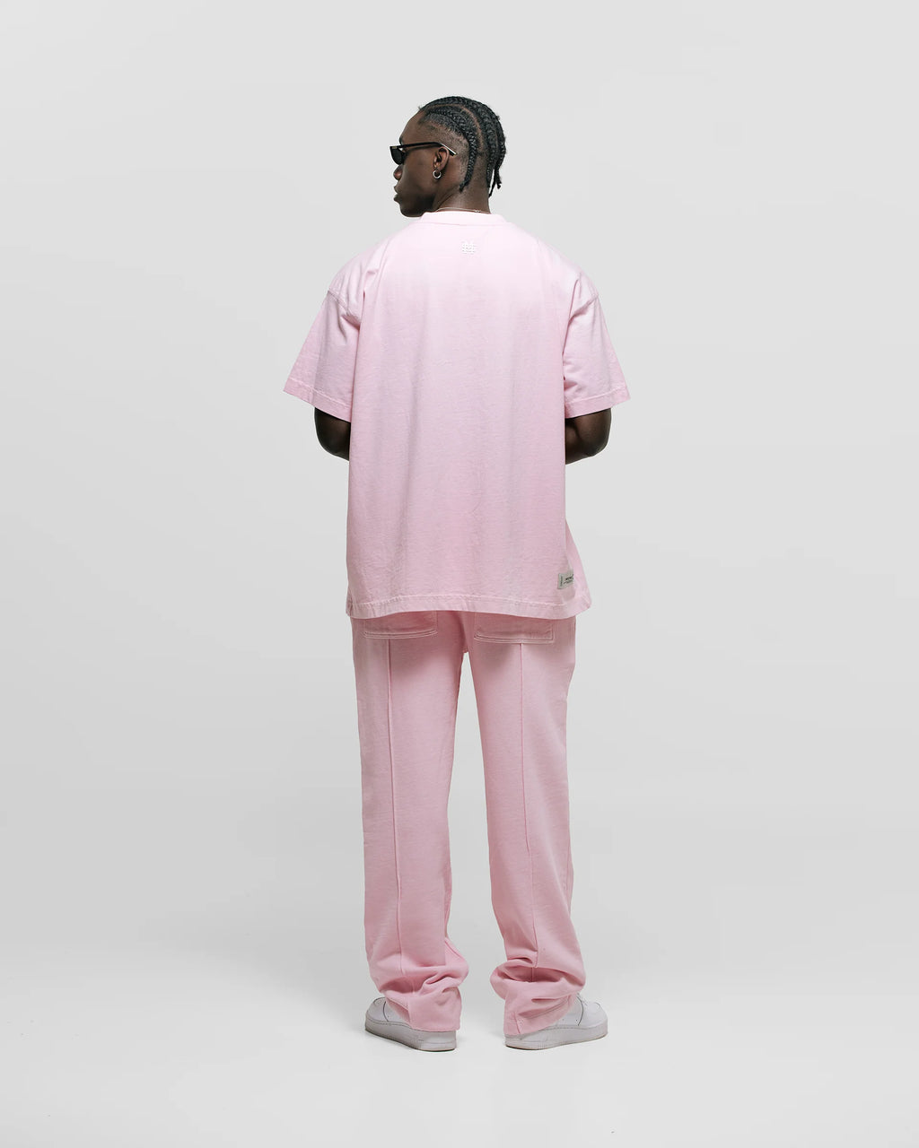 Monoic Camiseta Oversized Básica V3 - Rosado Pastel