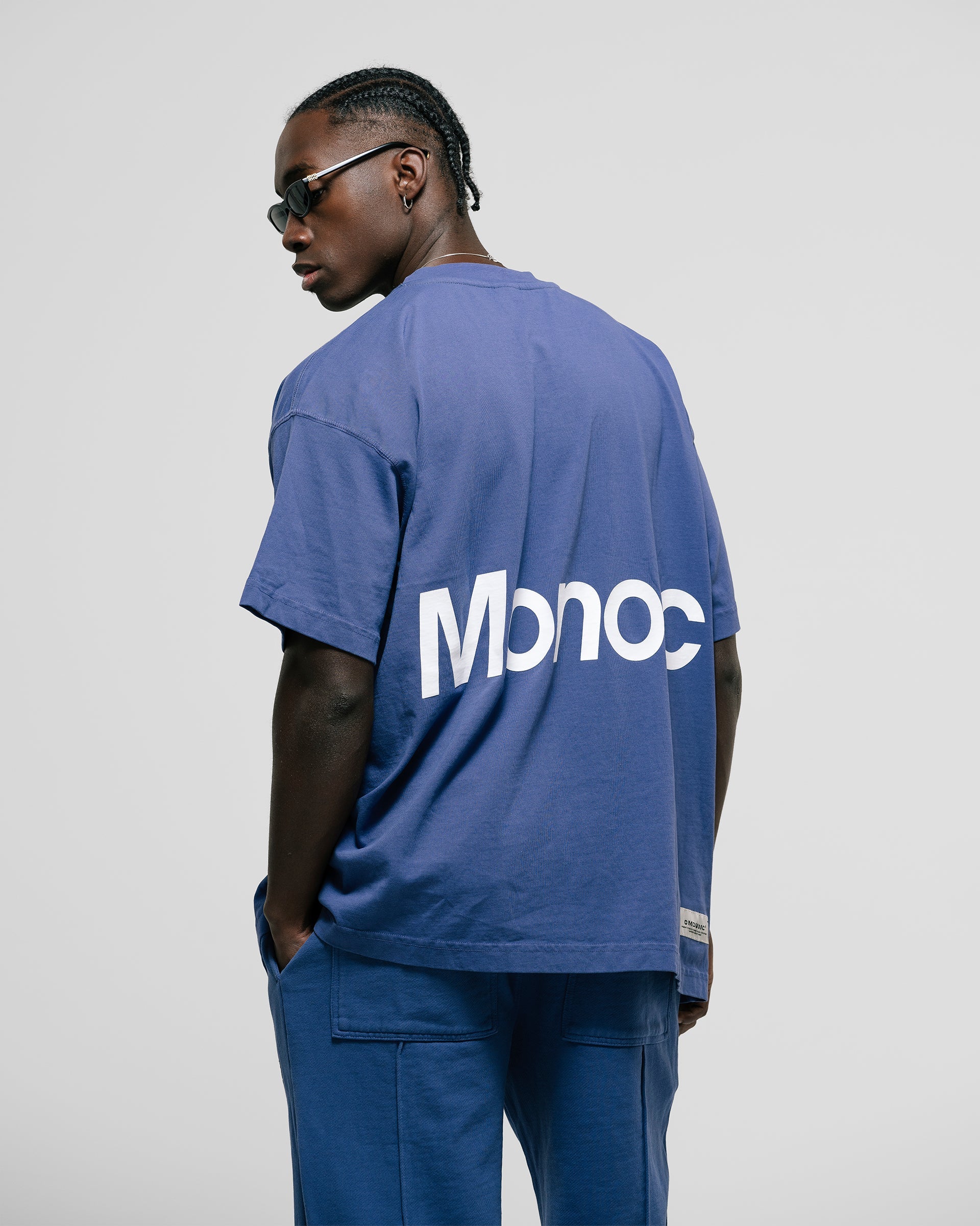 Monoic Camiseta Logo Oversized V3 - Lavanda