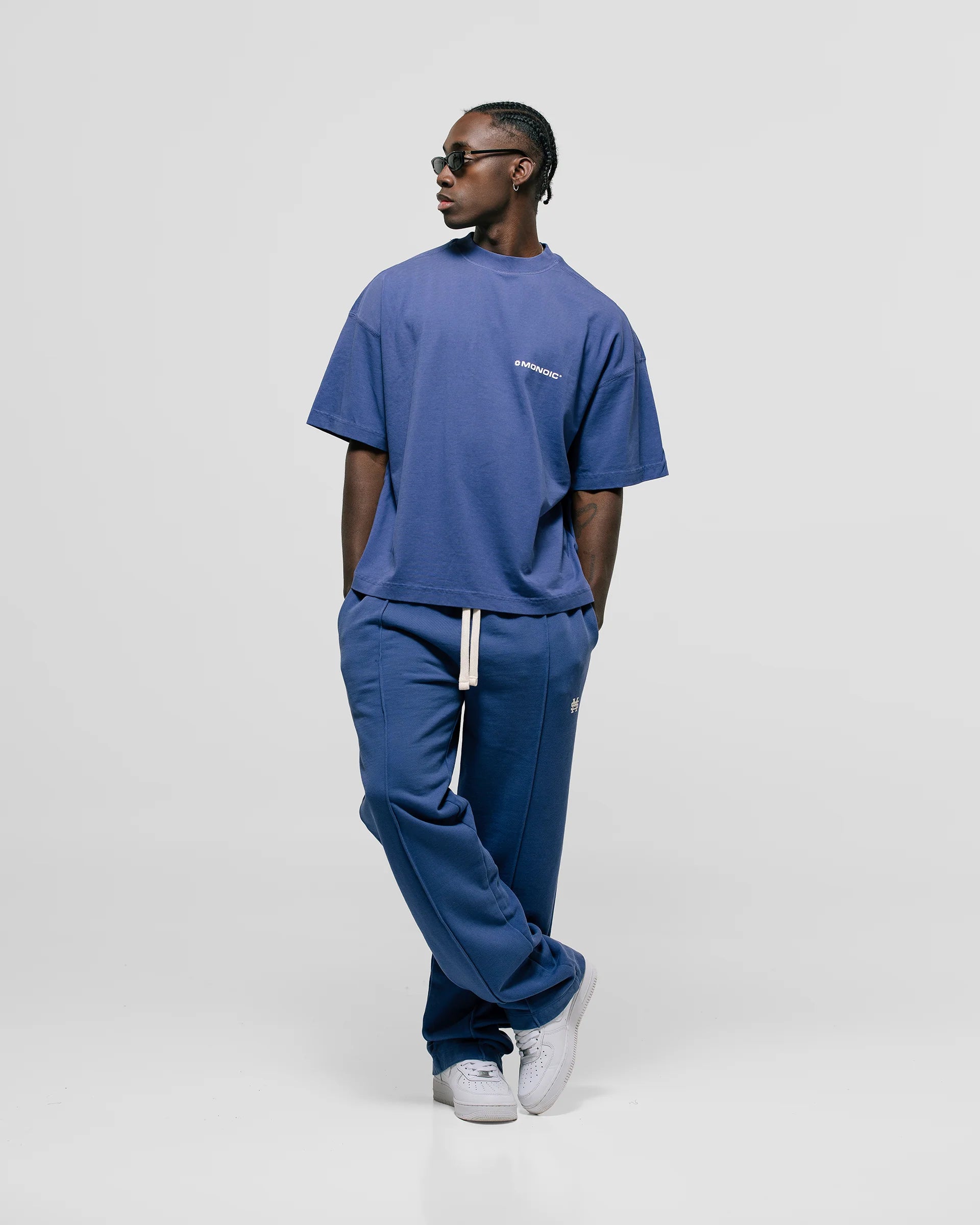 Monoic Camiseta Boxy Fit Básica V3 - Lavanda