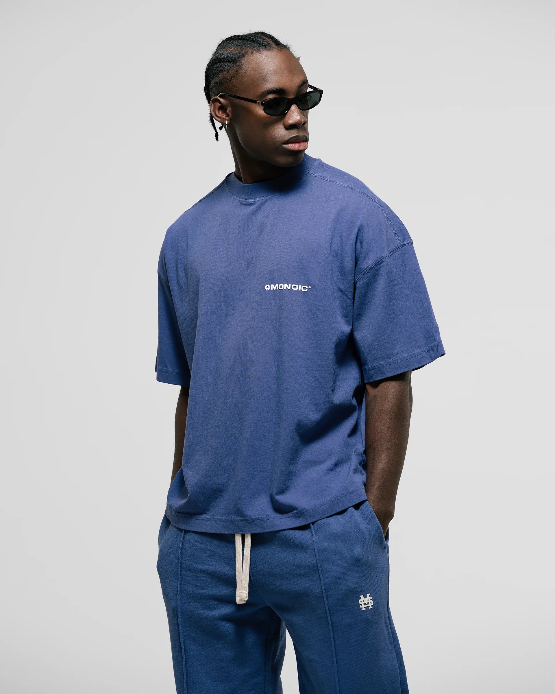 Monoic Camiseta Boxy Fit Básica V3 - Lavanda