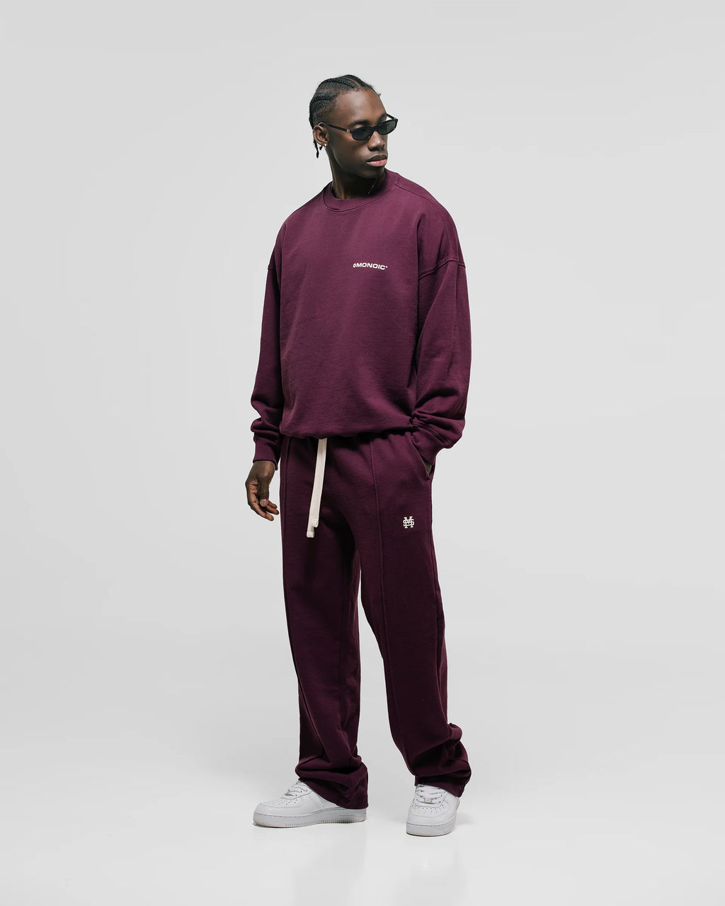 Monoic Jogger Básico V3 - Burgundy