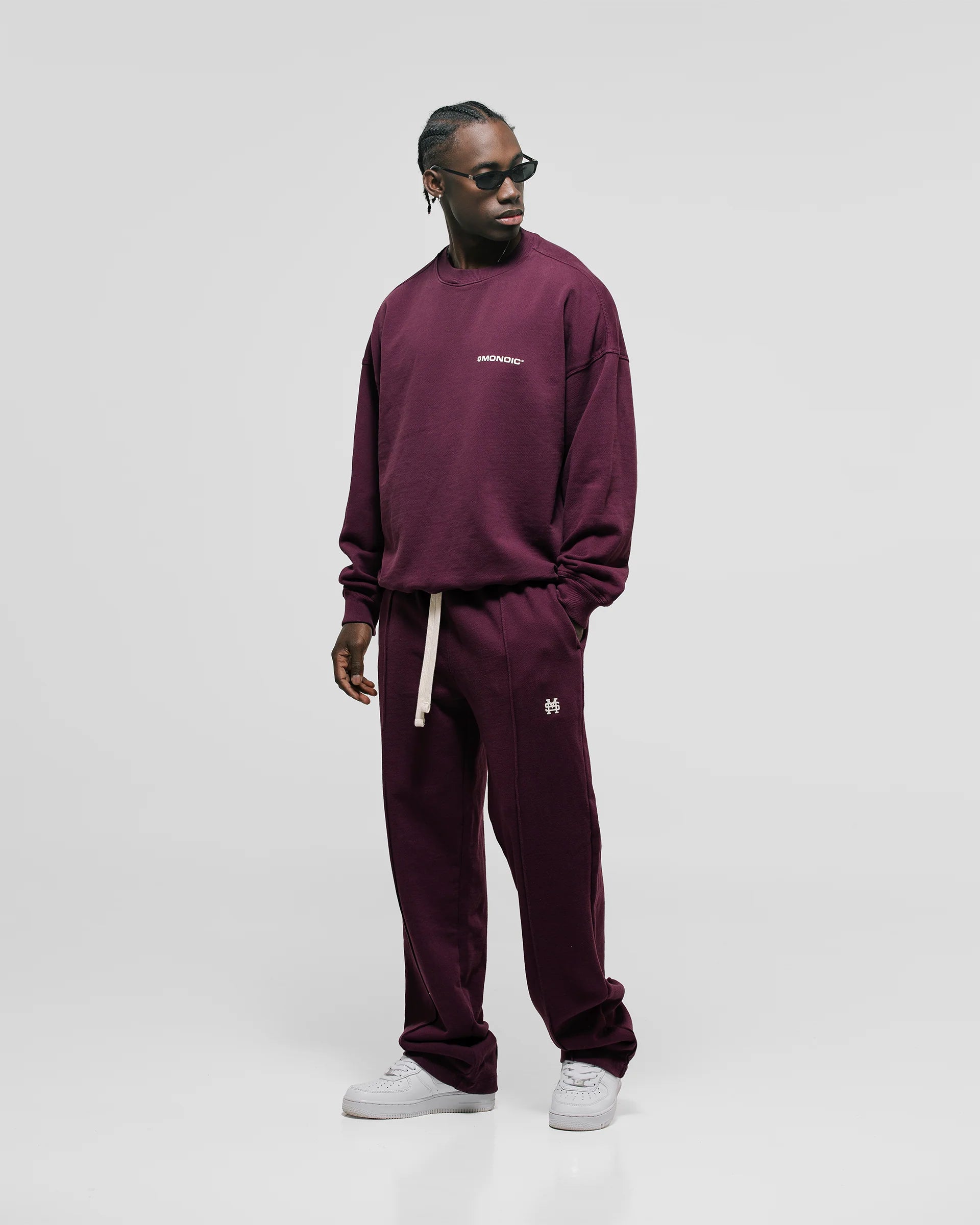 Monoic Jogger Básico V3 - Burgundy