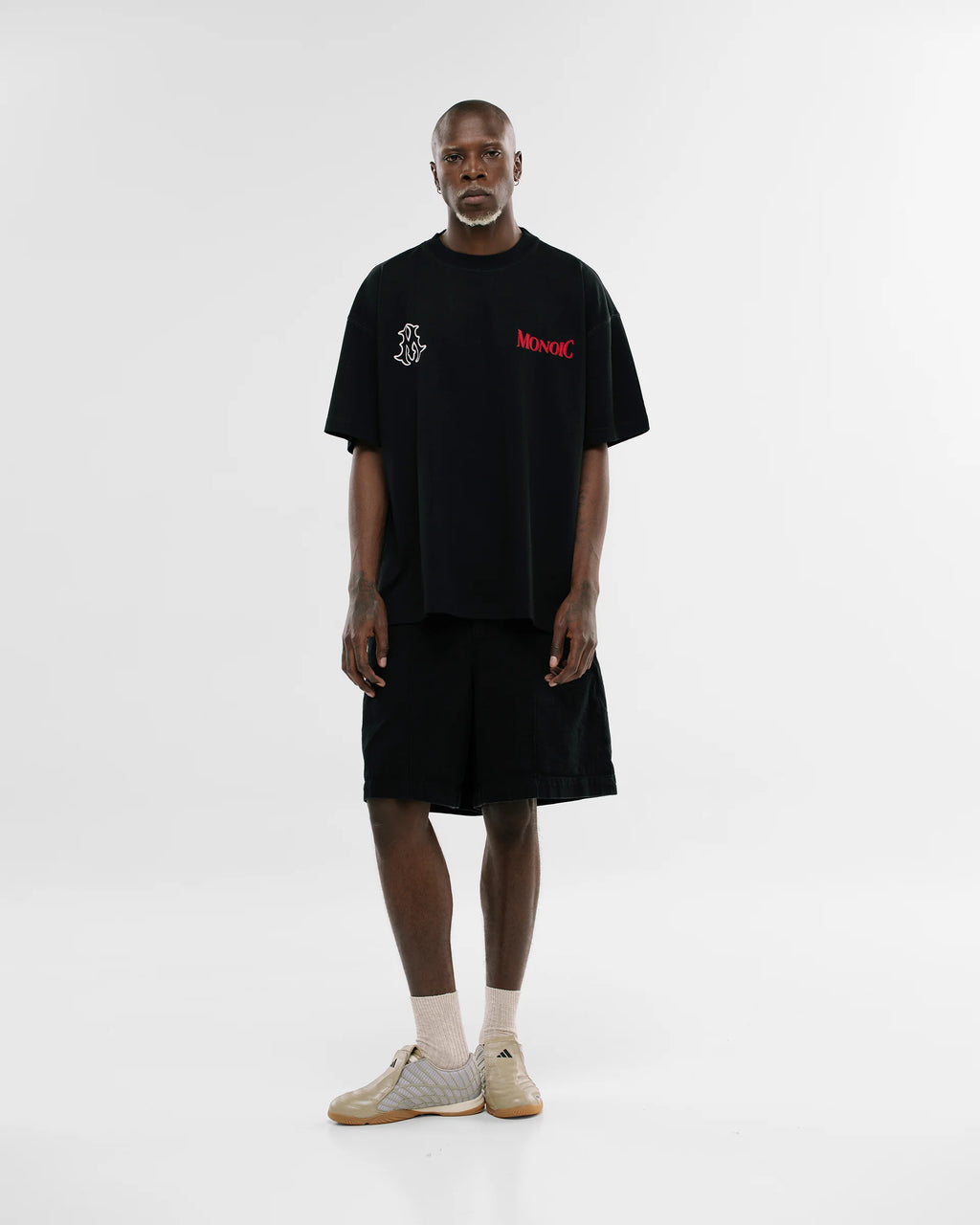 Monoic Camiseta Oversized Not For Your League - Negro
