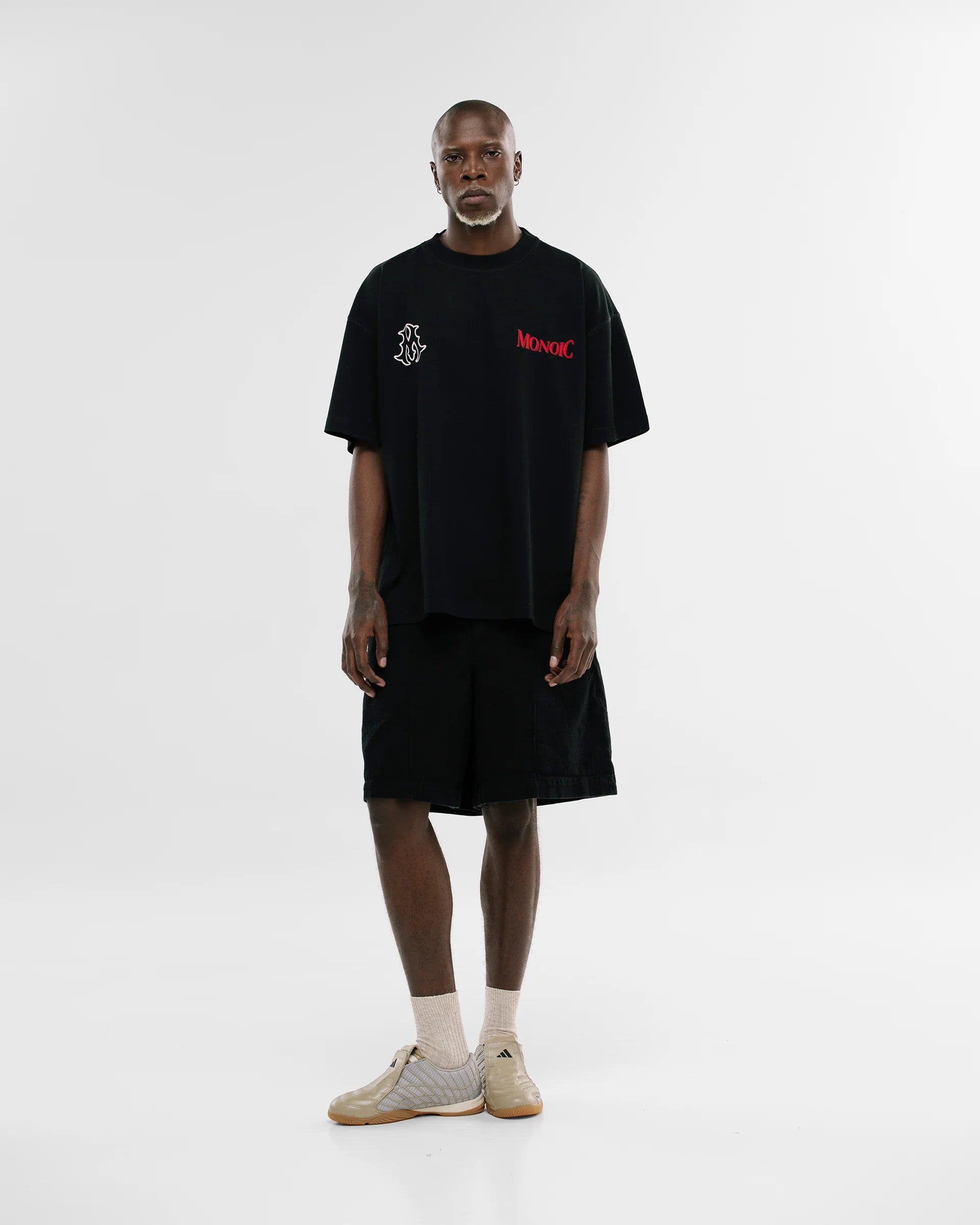 Monoic Camiseta Oversized Not For Your League - Negro