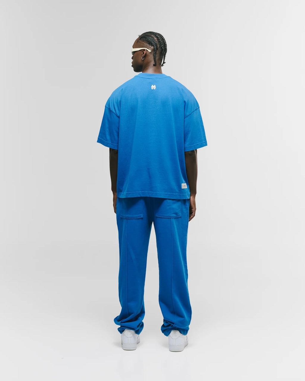 Monoic Camiseta Boxy Fit Básica V4 - Azul Cobalto