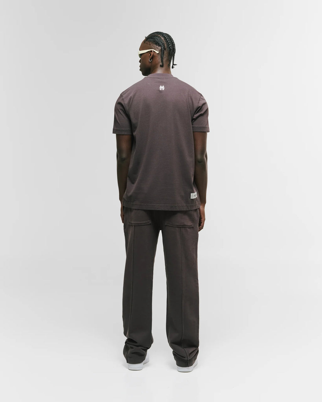 Monoic Camiseta Regular Fit Básica V4 - Café Chocolate
