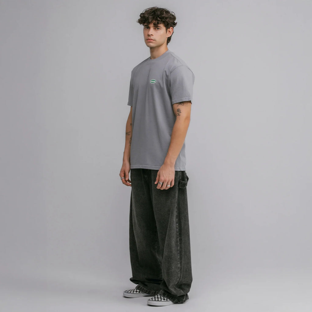 True moonlight regular t-shirt - light gray