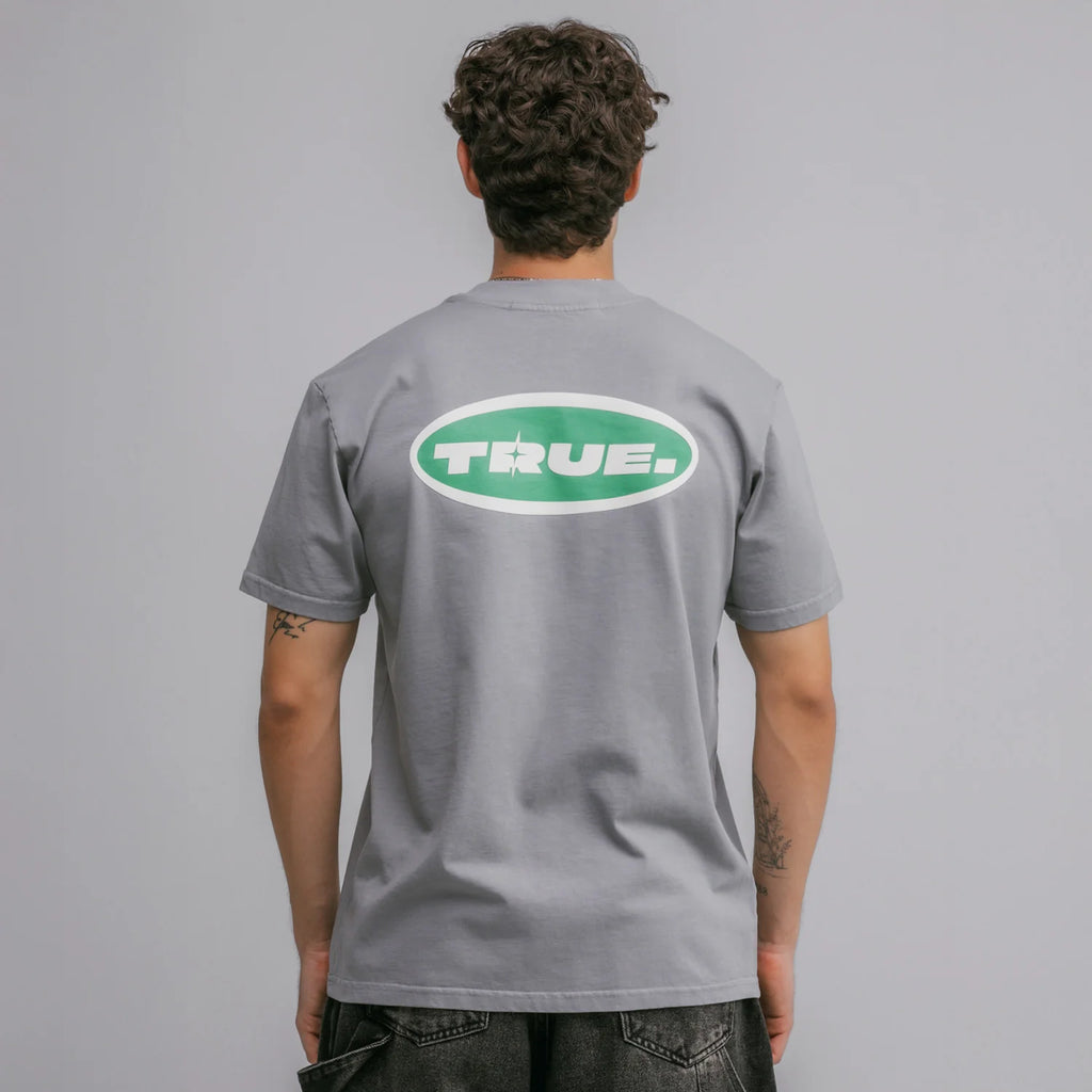 True moonlight regular t-shirt - light gray