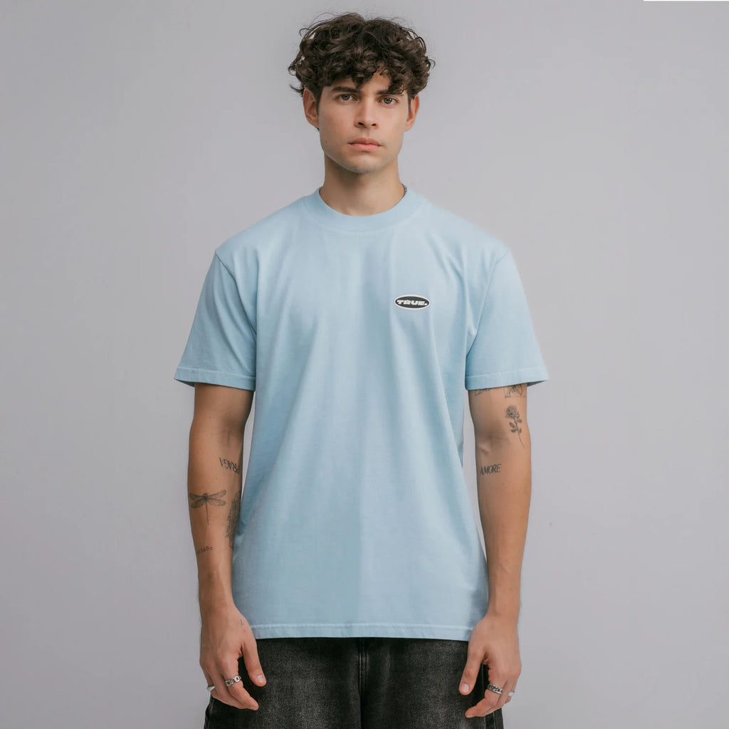 True moonlight regular t-shirt - pastel blue
