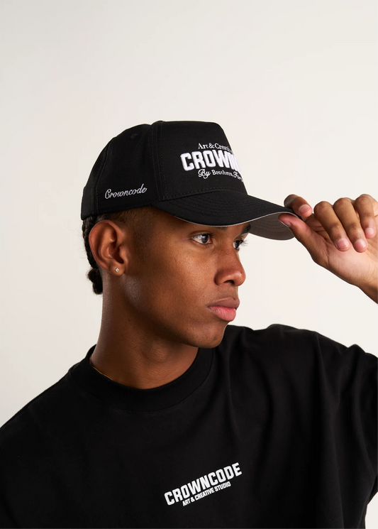 Crowncode gorra art & creative - negra