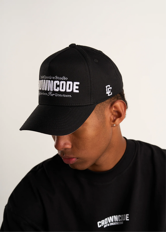 Crowncode gorra art & creative - negra