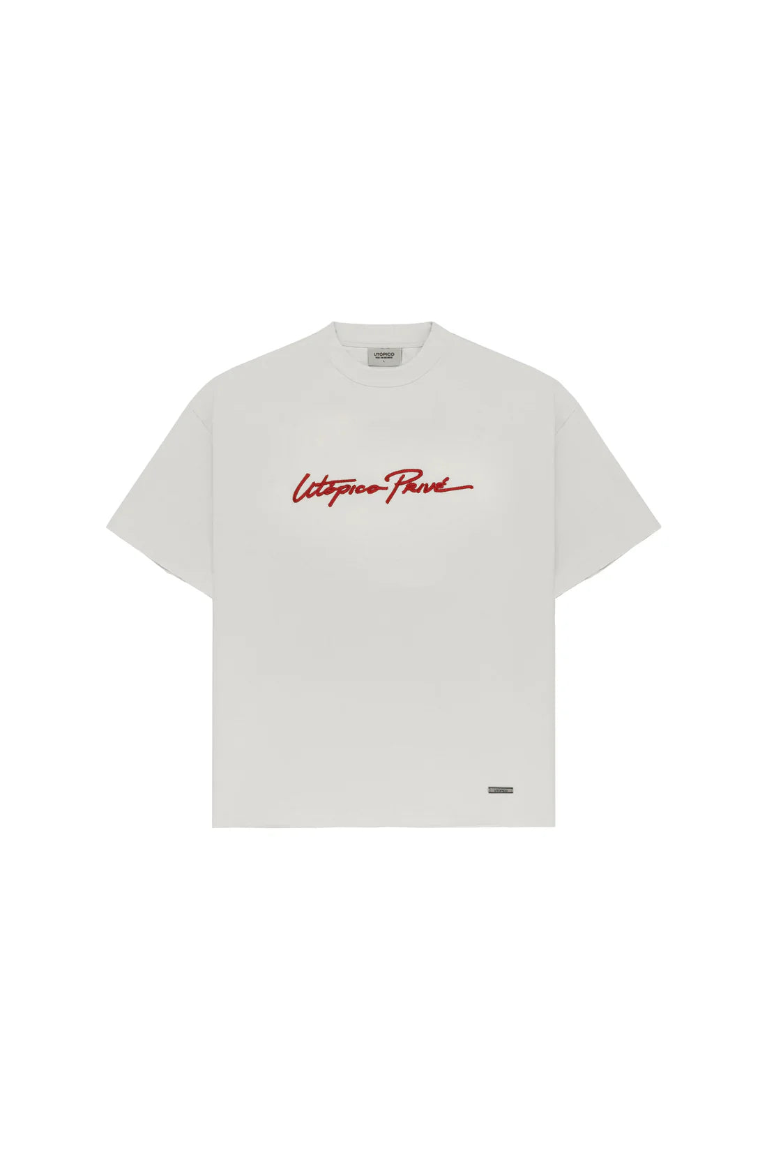 Utópico camiseta marfil - relaxed fit