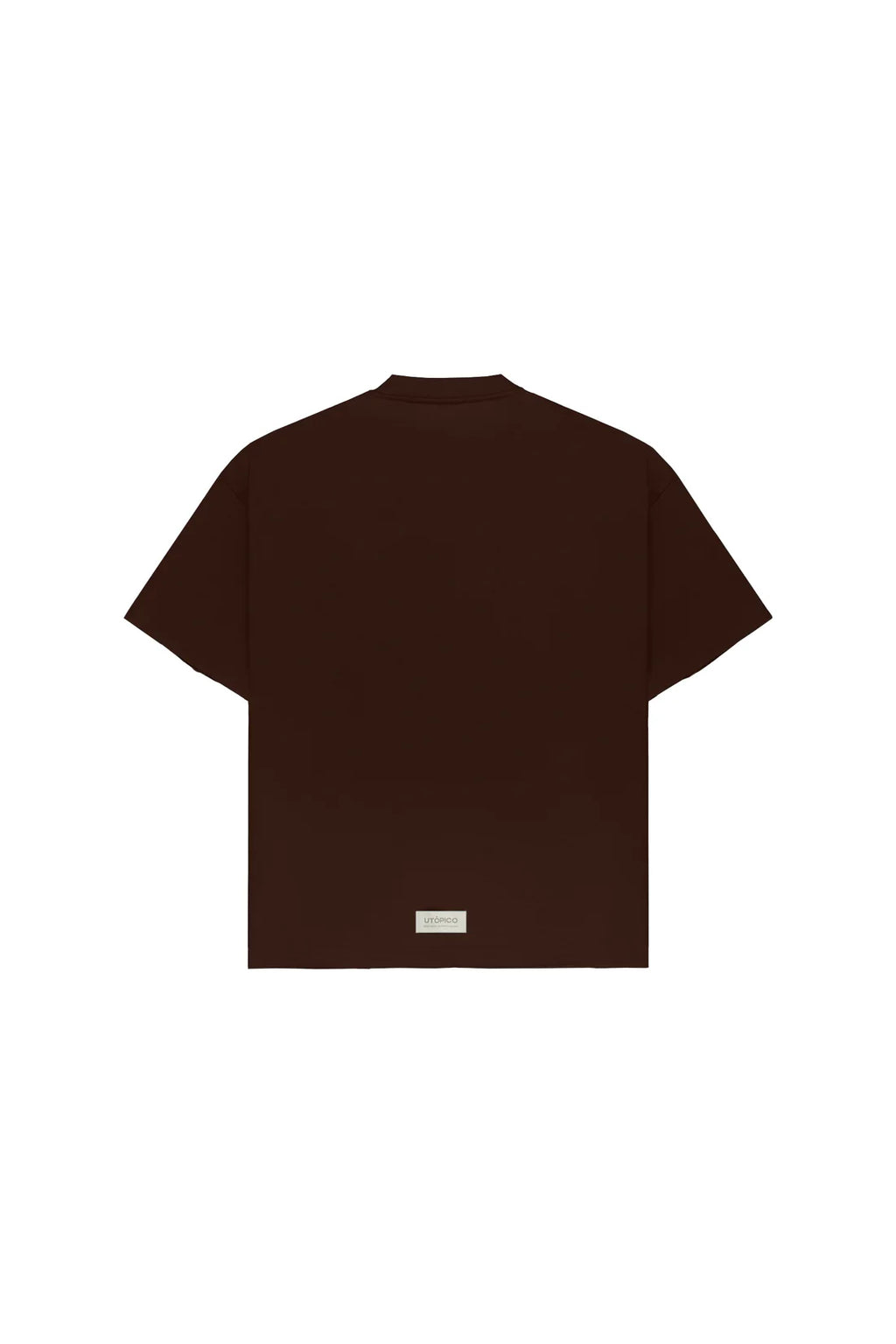 Utópico camiseta cafe - relaxed fit