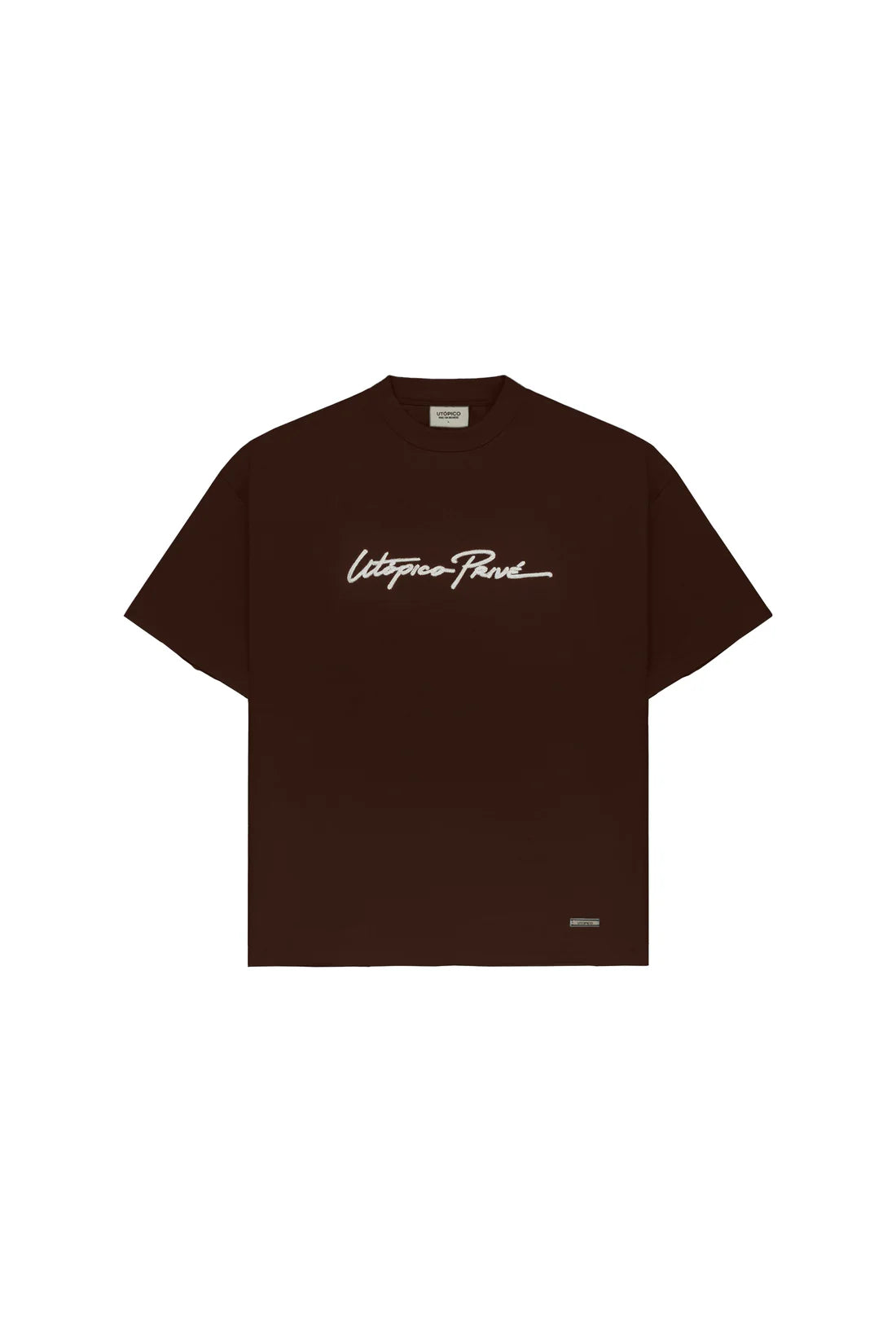 Utópico camiseta cafe - relaxed fit