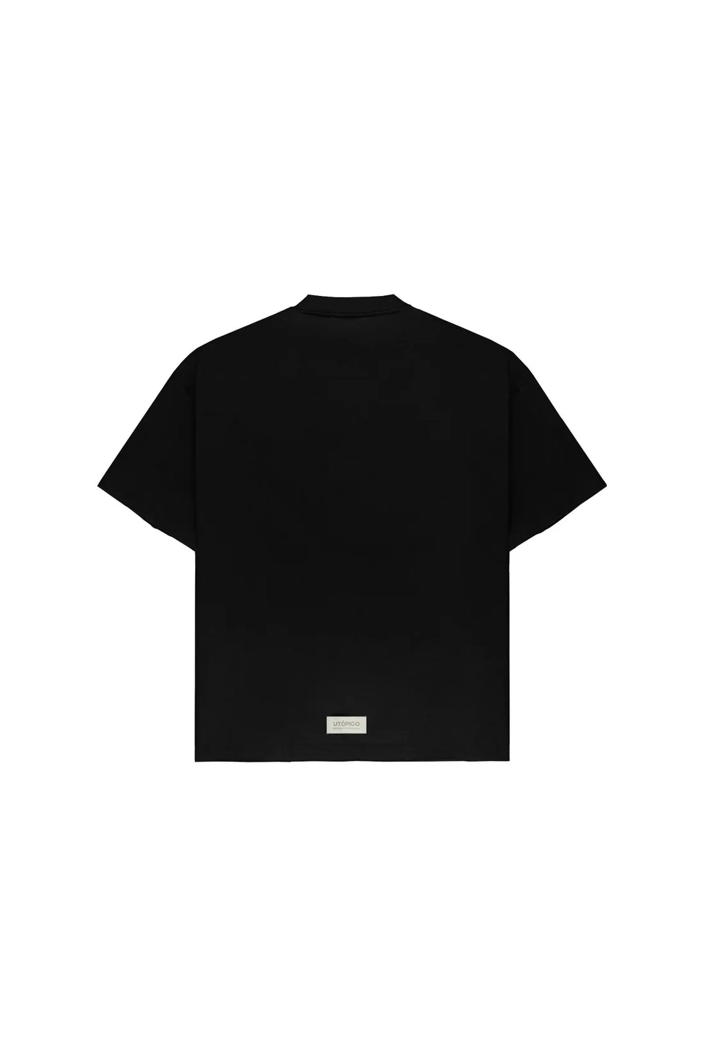 Utópico camiseta negra - relaxed fit