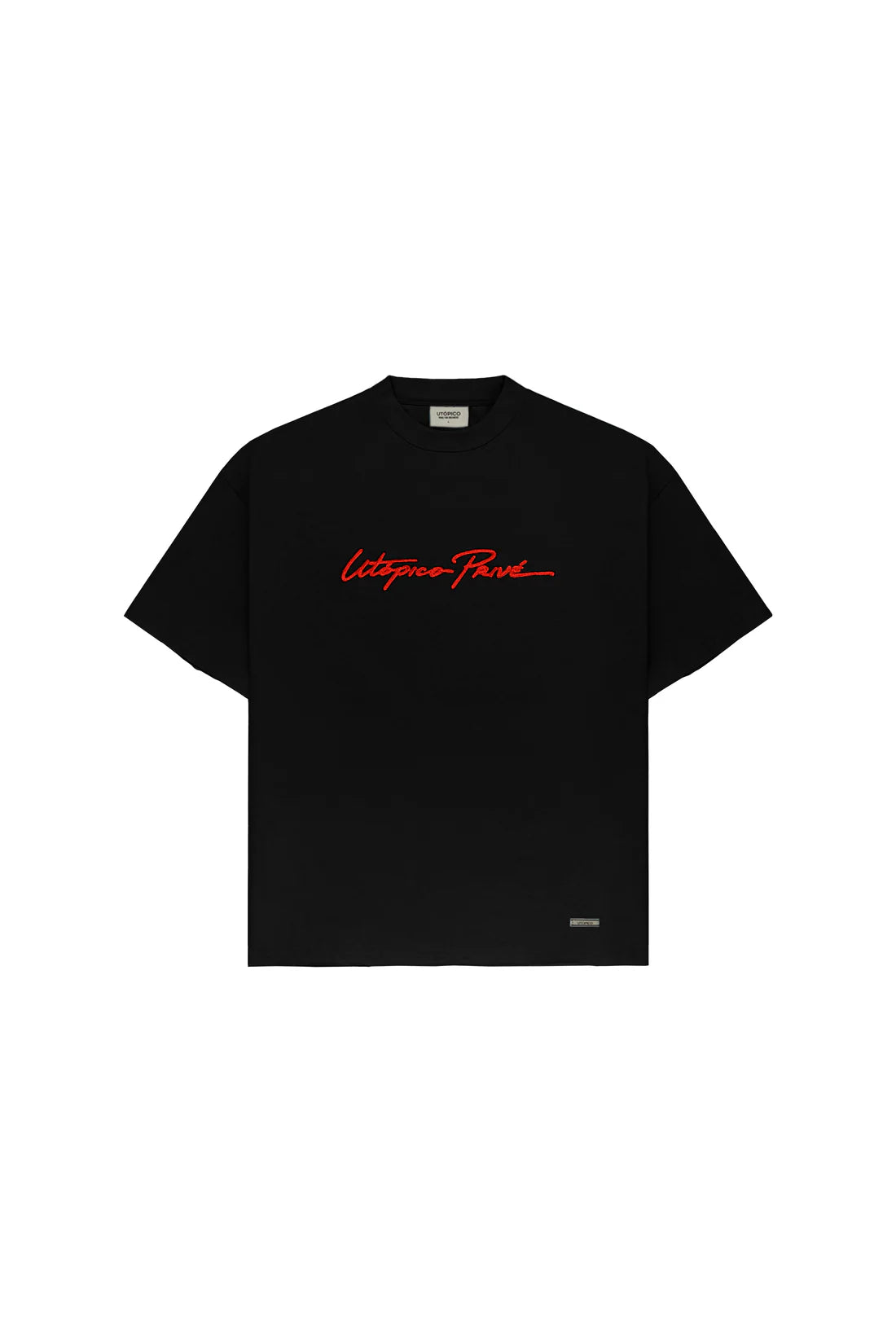 Utópico camiseta negra - relaxed fit