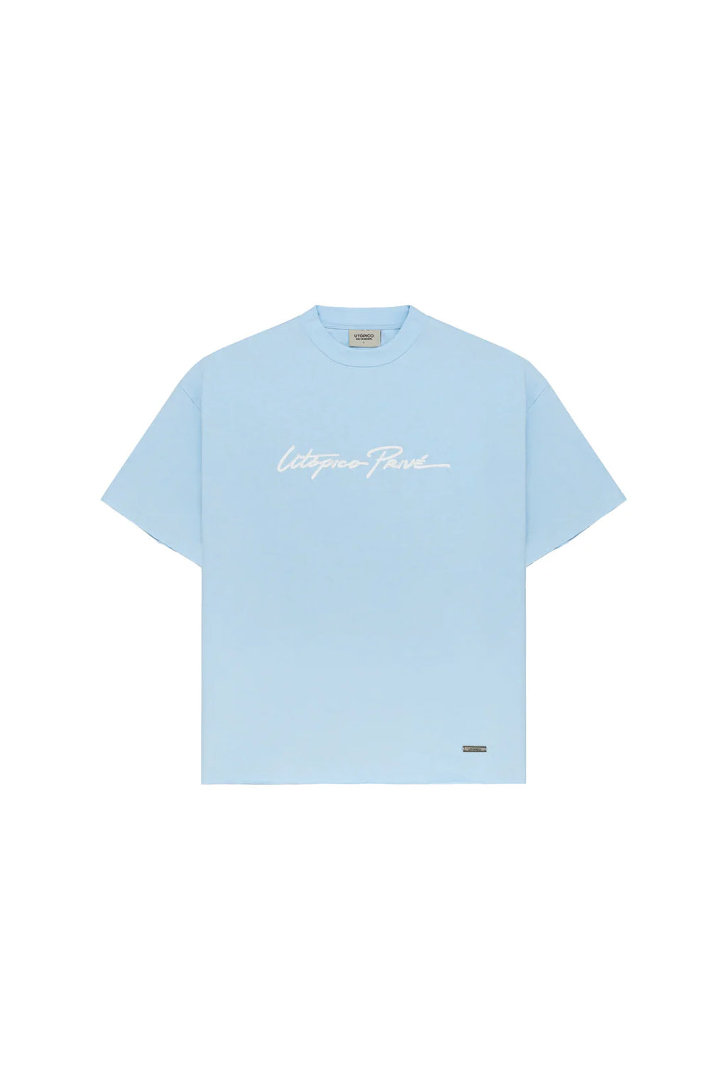 Utópico camiseta celeste - relaxed fit