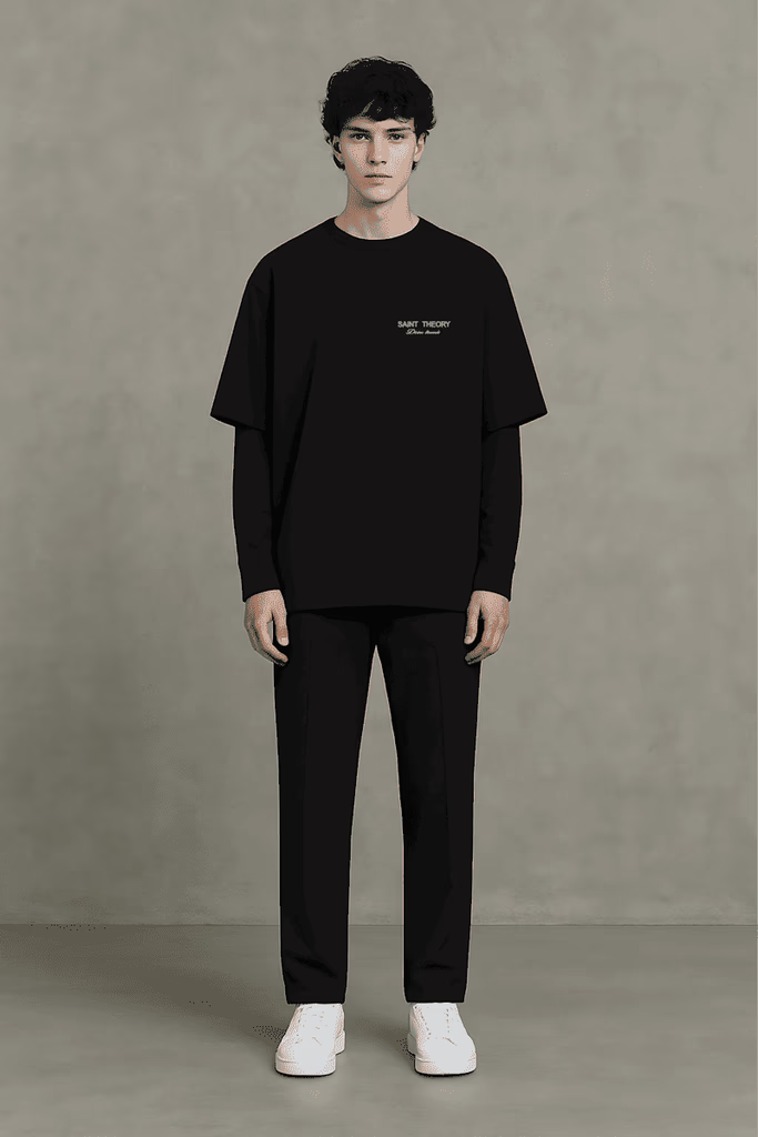 Saint theory hilos divinos negro reflectivo