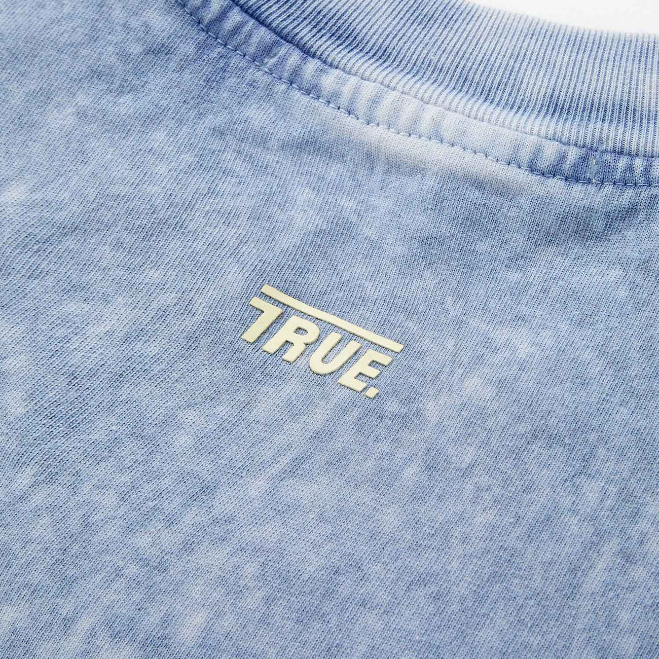 True Oversized Washed T- Shirt - Blue
