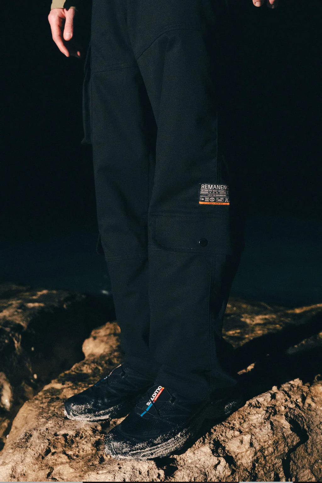 Remanence Pantalón Gale Negro