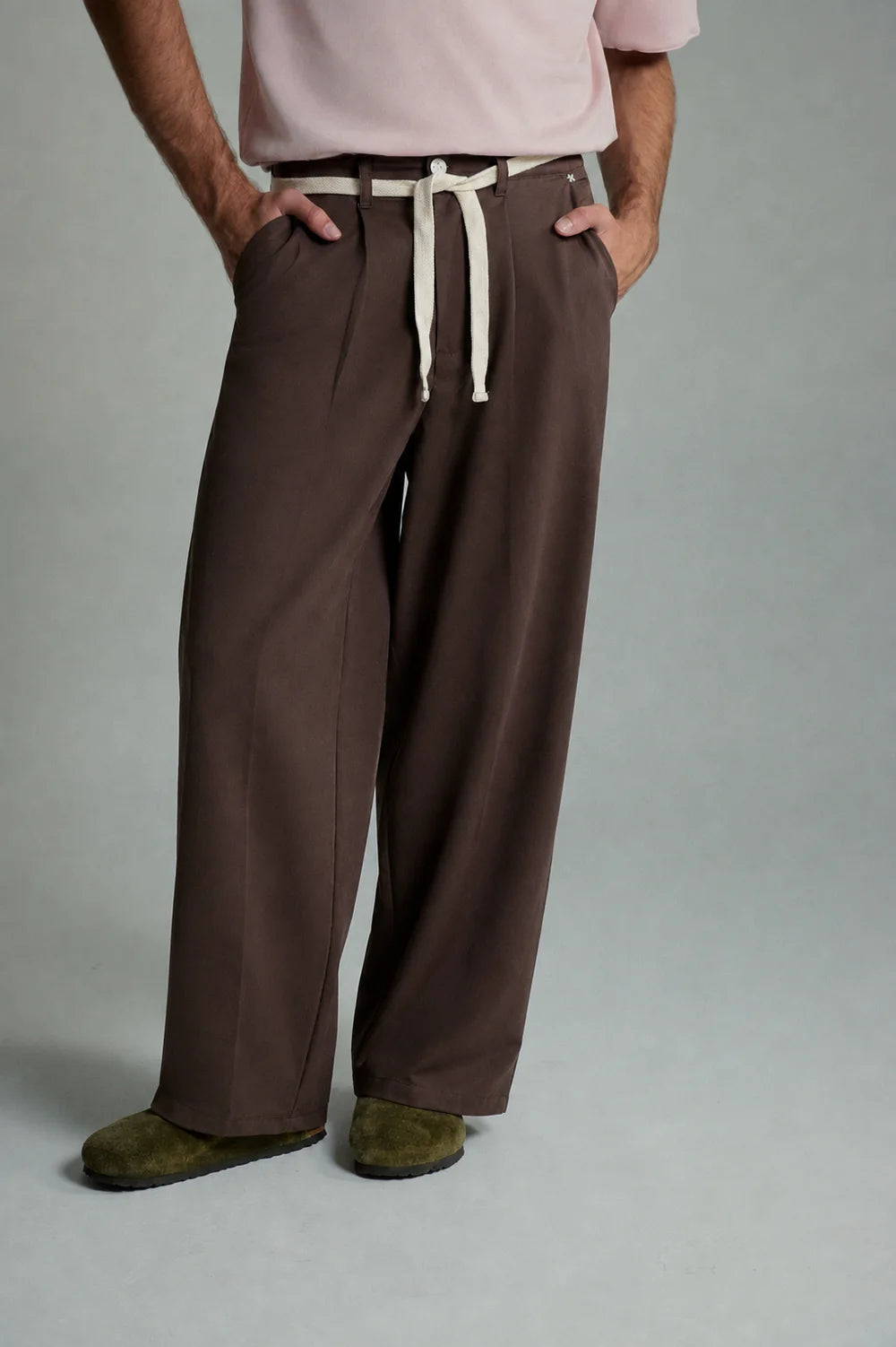 Diez Pantalón Wide Leg Silueta Clásica