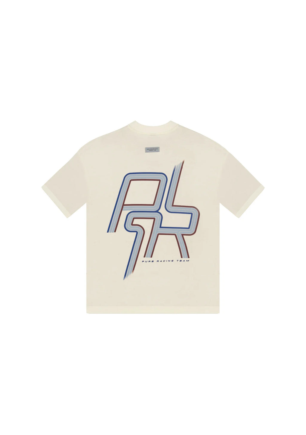 Pure Overdrive Ivory Racing Lines T-Shirt PUR22282