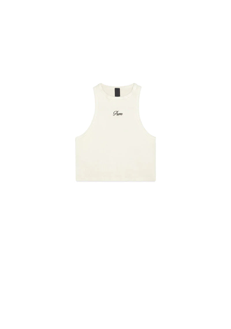 PURE CLASSIC CREAM CROP TOP PUR16868
