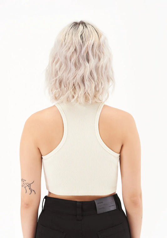 PURE CLASSIC CREAM CROP TOP PUR16868