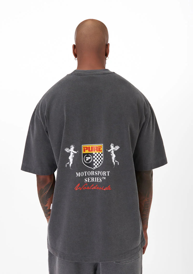 Pure motorsport grey PUR16978 T-shirt