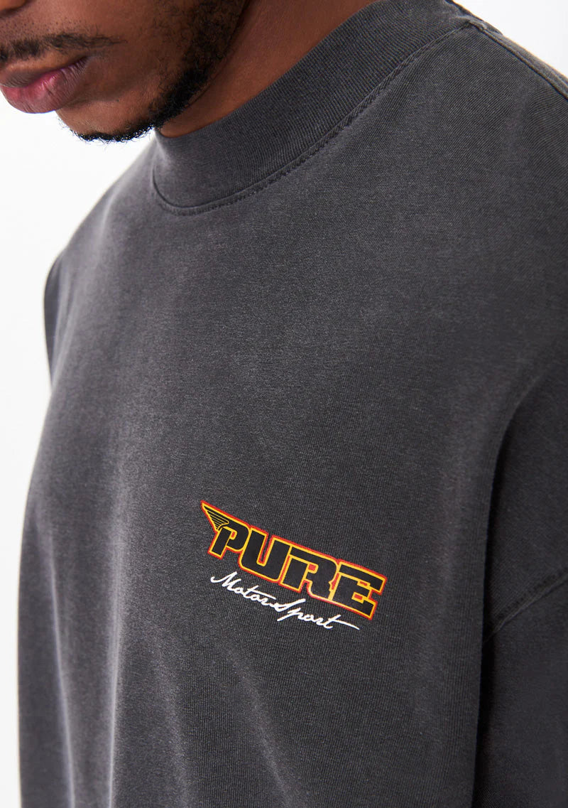 Pure motorsport grey PUR16978 T-shirt