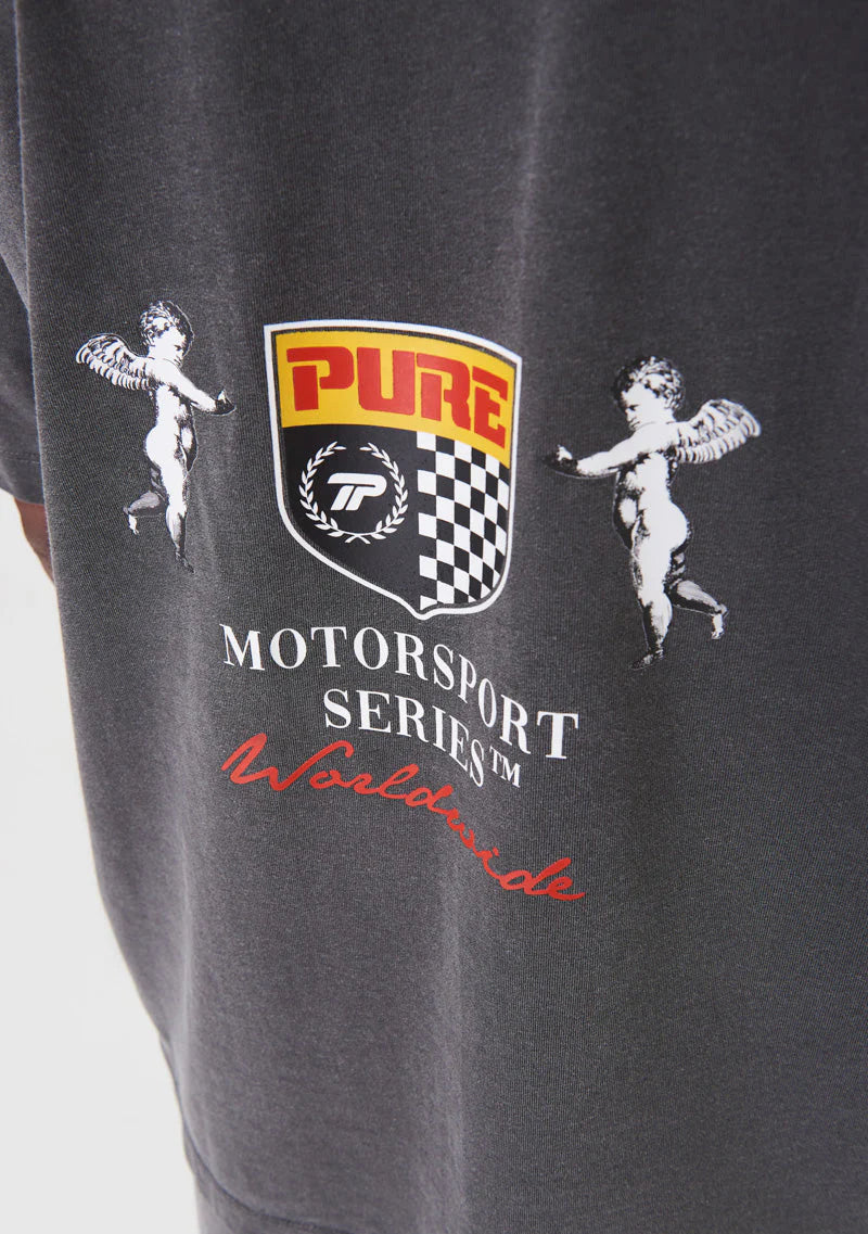 Pure motorsport grey PUR16978 T-shirt