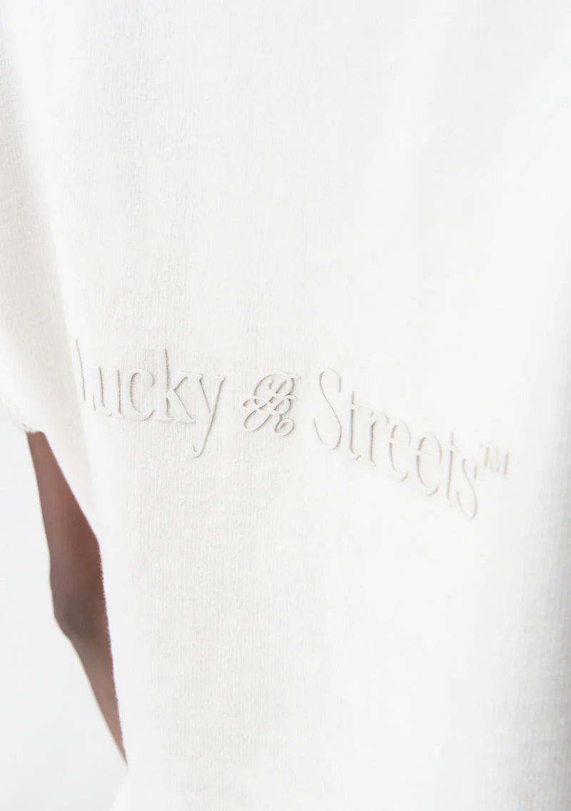 PURE LUCKY STREETS CREAM CROP TOP PUR17314