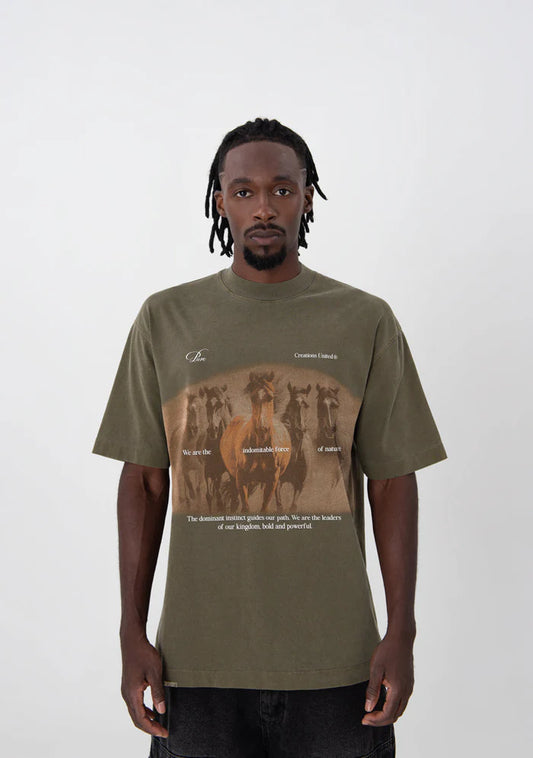 PURE UNCONTROLLED HORSES T-SHIRT PUR17700