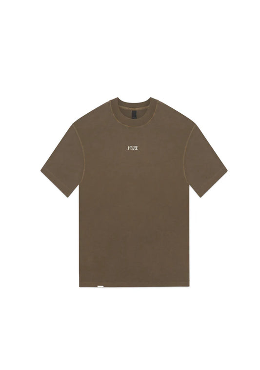 Pure Heraldic Brown T-shirt PUR18520