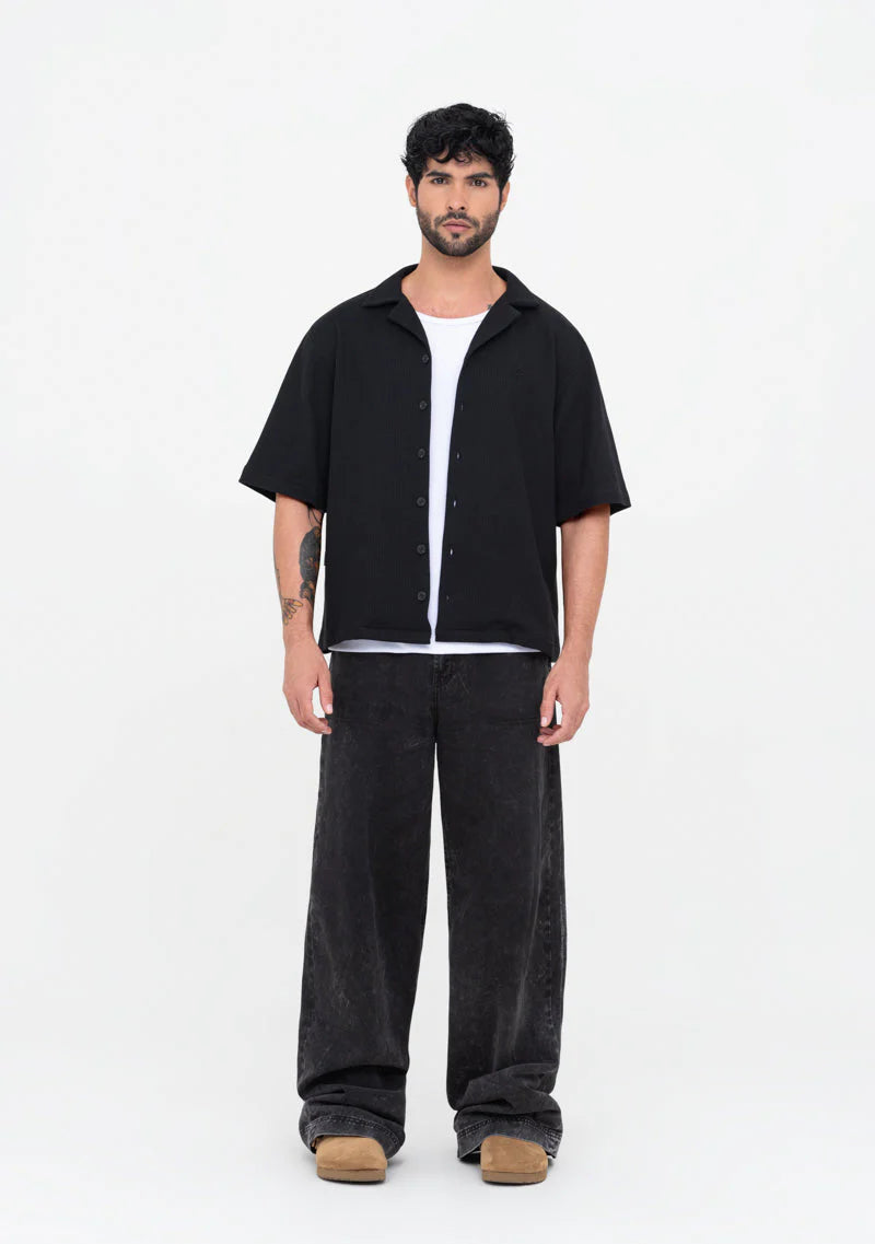 Pure Áurea black shirt PUR18592