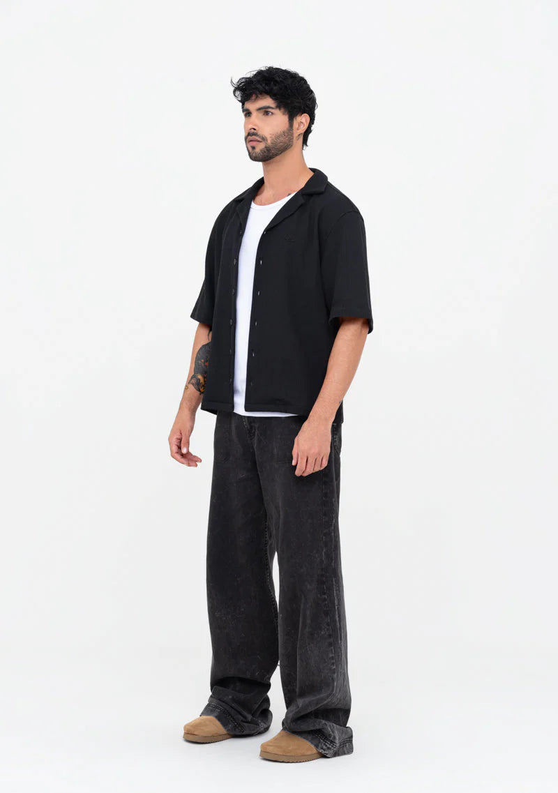 Pure Áurea black shirt PUR18592