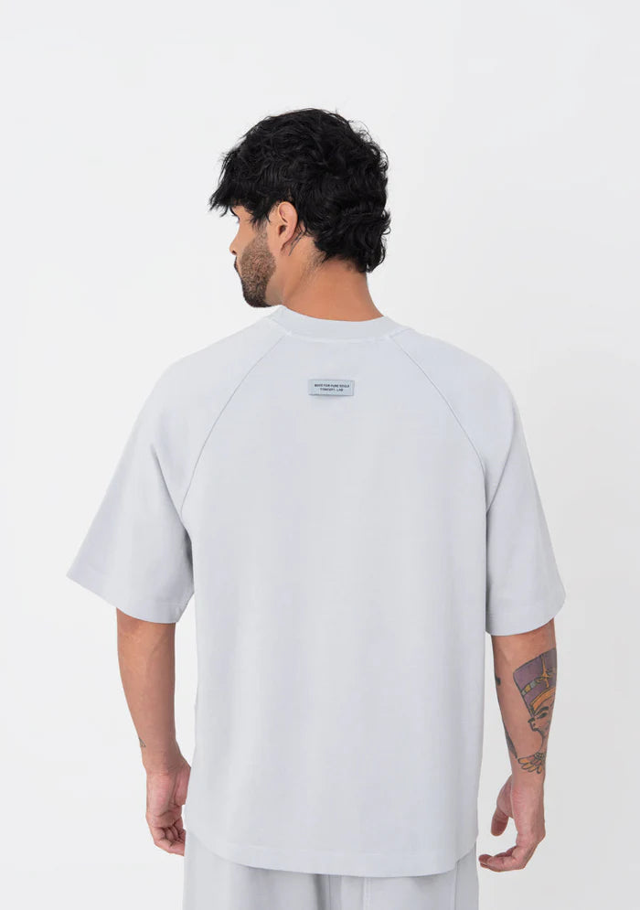 Pure Atelier Box Grey T-shirt PUR19154