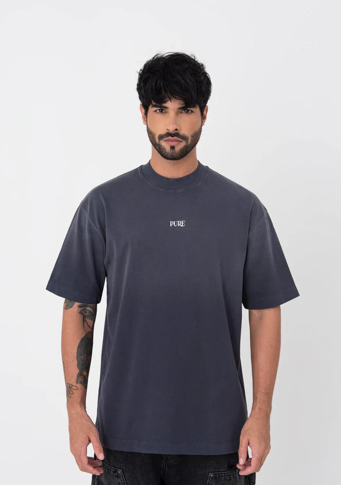 Pure Atelier blue Washed t-shirt PUR19159